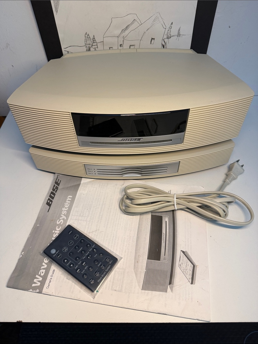 The Bose Wave Music System with Multi-CD Changer